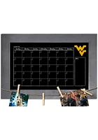 West Virginia Mountaineers Monthly Chalkboard Picture Frame - Blue