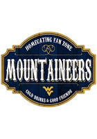 West Virginia Mountaineers 24 Inch Homegating Tavern Sign - Blue