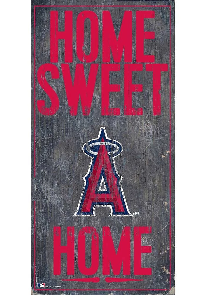 Los Angeles Angels Home Sweet Home Sign - Red