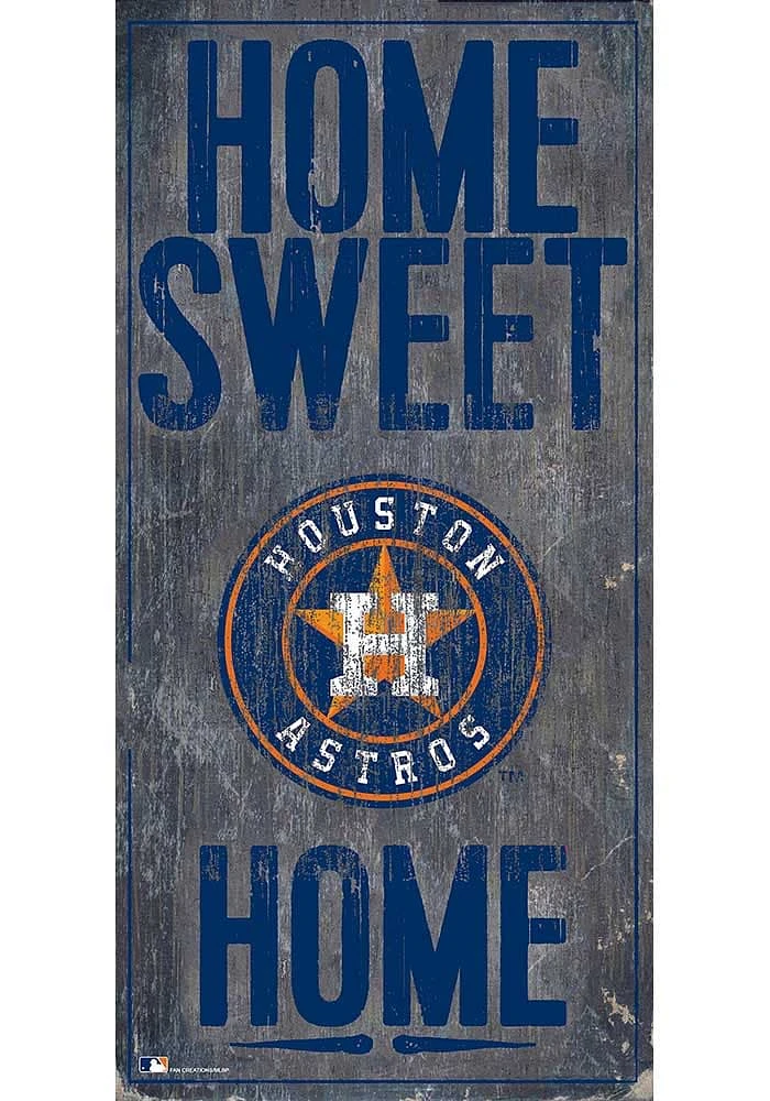 Houston Astros Home Sweet Home Sign - Navy Blue