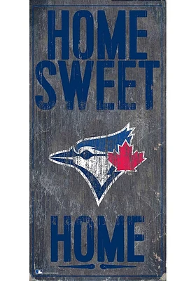 Toronto Blue Jays Home Sweet Home Sign - Blue