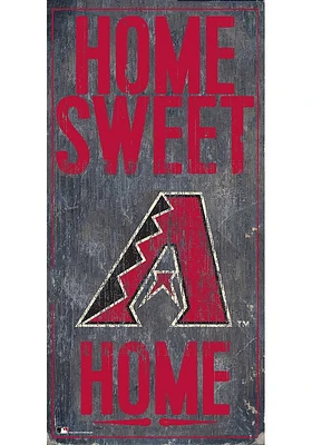Arizona Diamondbacks Home Sweet Home Sign - Red