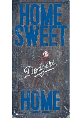 Los Angeles Dodgers Home Sweet Home Sign - Blue