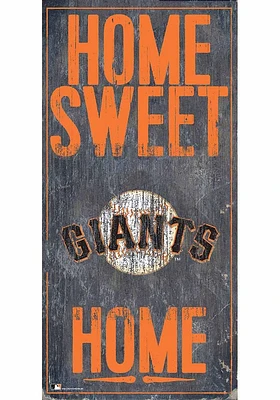 San Francisco Giants Home Sweet Home Sign - Orange