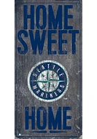 Seattle Mariners Home Sweet Home Sign - Navy Blue
