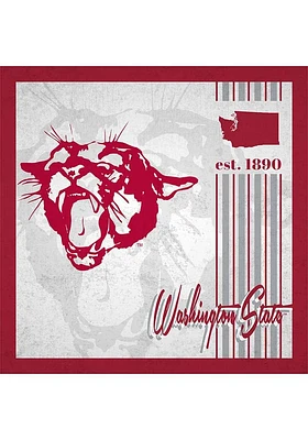Washington State Cougars Album Sign - Red