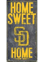 San Diego Padres Home Sweet Home Sign - Brown