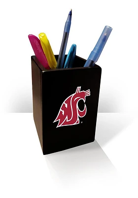 Washington State Cougars Pen Holder Pen Set - Red