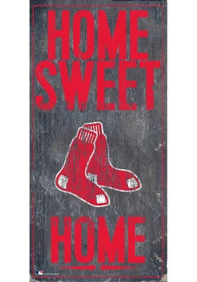 Boston Red Sox Home Sweet Home Sign - Red