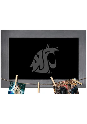 Washington State Cougars Blank Chalkboard Picture Frame - Red