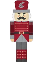 Washington State Cougars 31 Inch Nutcracker Leaner Sign - Red