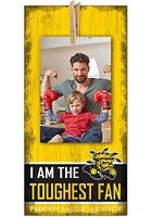 Wichita State Shockers The Toughest Fan Sign - Yellow