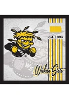 Wichita State Shockers Album Sign - Yellow