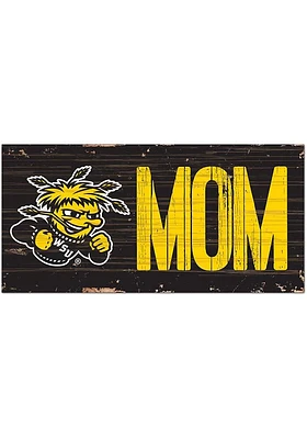 Wichita State Shockers MOM Sign - Yellow