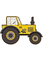 Wichita State Shockers Tractor Cutout Sign - Yellow