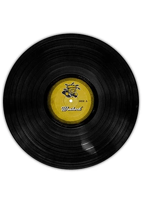 Wichita State Shockers 12 Inch Vinyl Circle Sign - Yellow