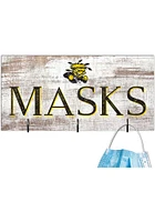 Wichita State Shockers Mask Holder Sign - Yellow