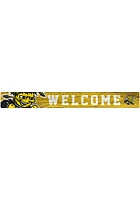 Wichita State Shockers Welcome Strip Sign - Yellow