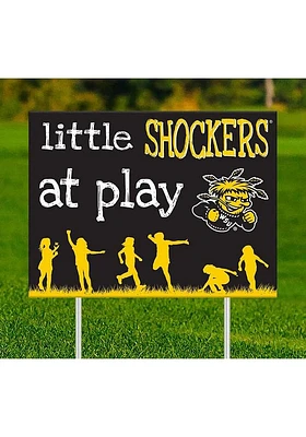 Wichita State Shockers Little Fans at Play Yard Sign - Yellow
