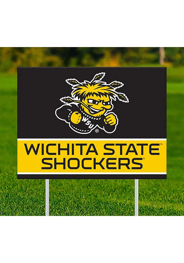 Wichita State Shockers Team Yard Sign - Yellow