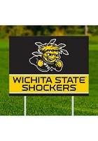 Wichita State Shockers Team Yard Sign - Yellow