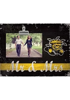 Wichita State Shockers Mr and Mrs Clip Picture Frame