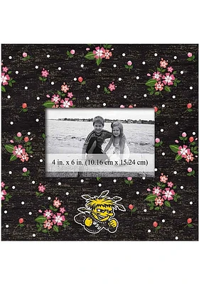 Wichita State Shockers Floral Picture Frame