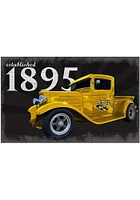 Wichita State Shockers Established Truck Sign - Yellow