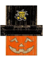 Wichita State Shockers Pumpkin Head Sign - Yellow