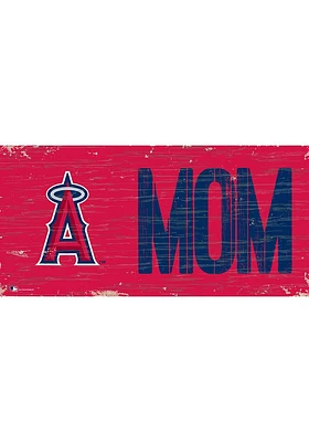 Los Angeles Angels MOM Sign - Red