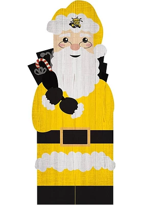 Wichita State Shockers 31 Inch Santa Leaner Sign - Yellow