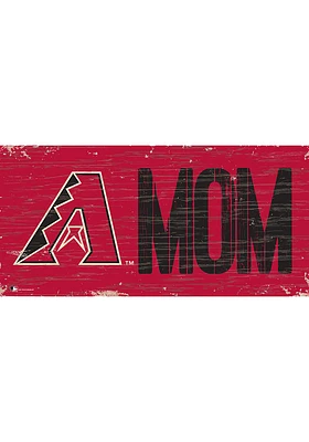 Arizona Diamondbacks MOM Sign - Red