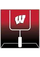 Wisconsin Badgers Goal Gradient Sign - Red