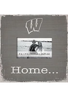 Wisconsin Badgers Home Picture Picture Frame - Red