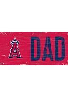 Los Angeles Angels DAD Sign - Red