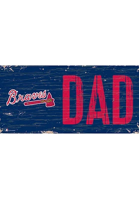 Atlanta Braves DAD Sign - Blue