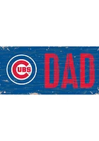Chicago Cubs DAD Sign - Blue