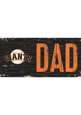 San Francisco Giants DAD Sign - Orange