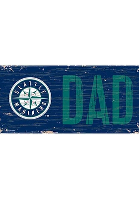Seattle Mariners DAD Sign - Navy Blue