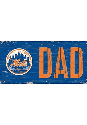 New York Mets DAD Sign - Blue