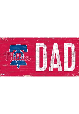 Philadelphia Phillies DAD Sign - Red