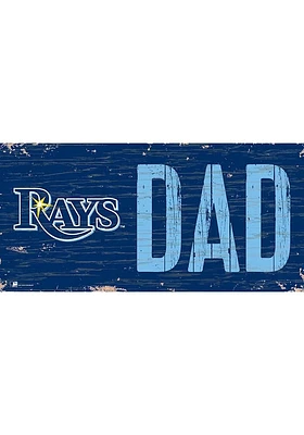 Tampa Bay Rays DAD Sign - Blue