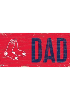 Boston Red Sox DAD Sign - Red