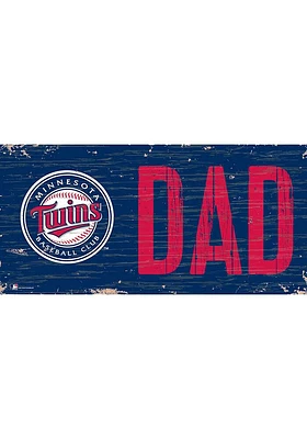 Minnesota Twins DAD Sign - Blue
