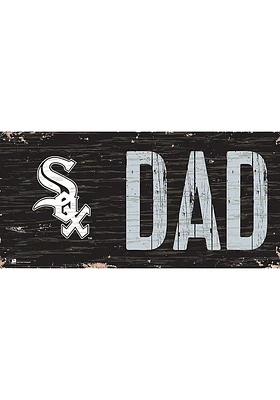 Chicago White Sox DAD Sign - Black