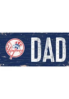 New York Yankees DAD Sign - Blue