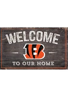 Cincinnati Bengals Welcome to our Home Sign