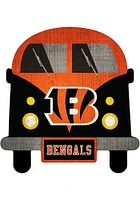 Cincinnati Bengals Team Bus Sign