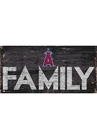 Los Angeles Angels Family 6x12 Sign - Red