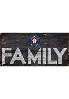 Houston Astros Family 6x12 Sign - Navy Blue